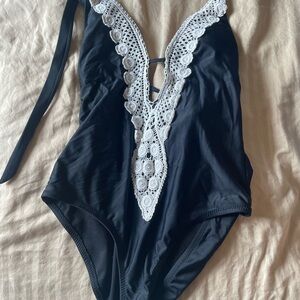 Black and White One Piece